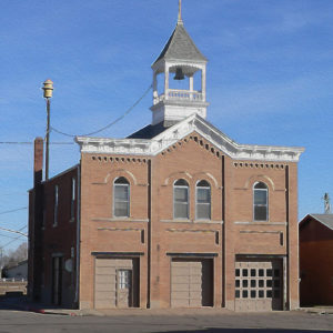 town hall painting